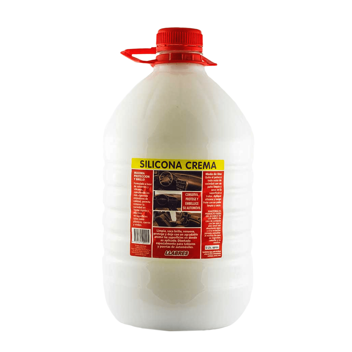 Silicona crema 5 L.