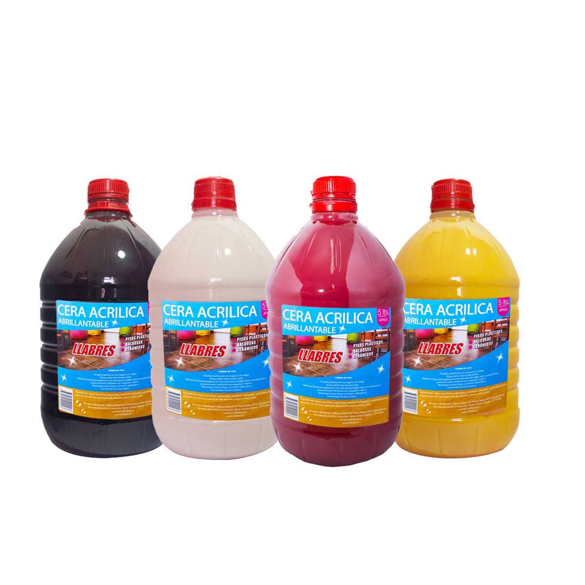 Cera acrilica abrillantadora 5 L.