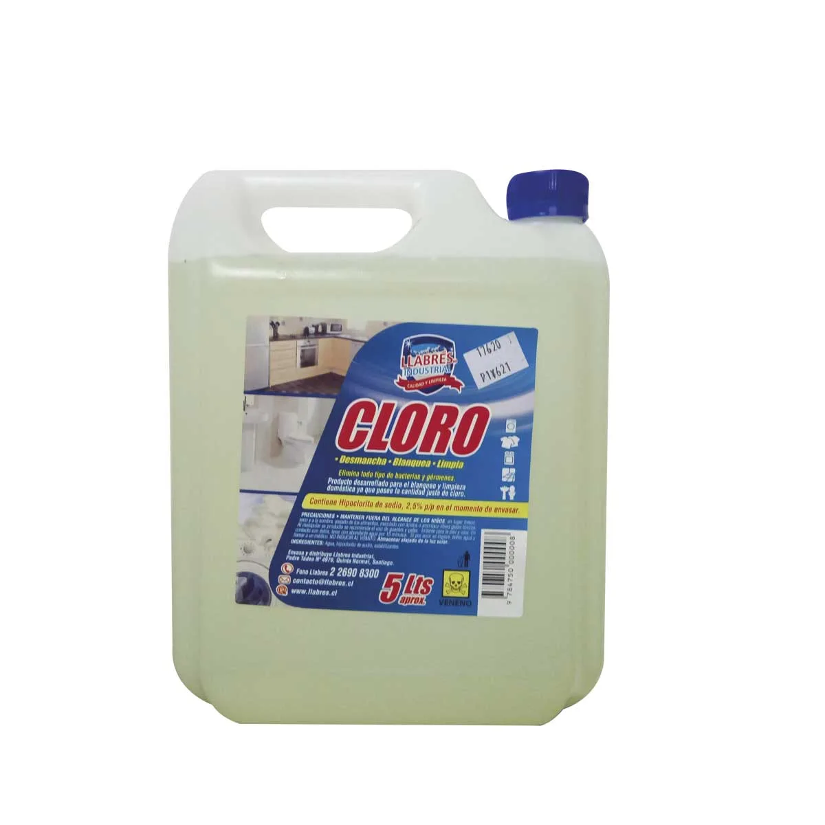 Cloro Llabrés 5 L.