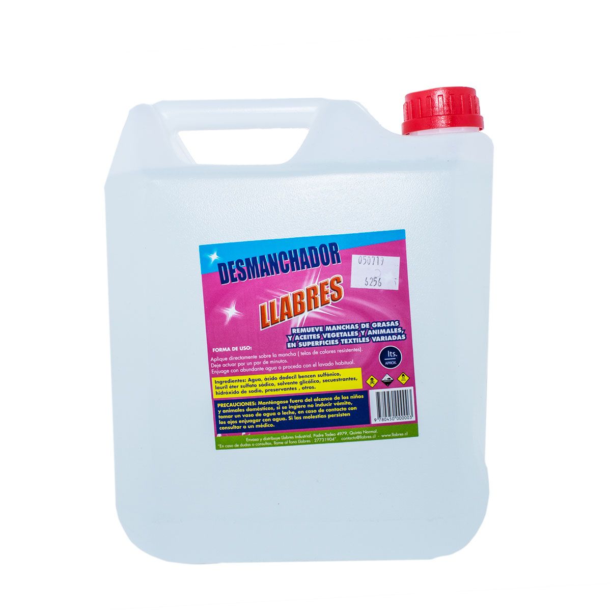 Desmanchador de ropa 5L