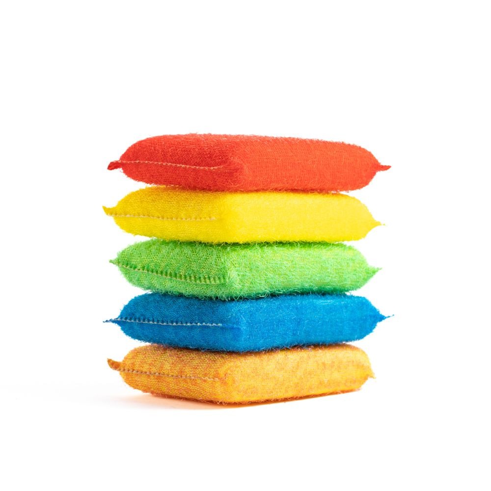 Esponja abrasiva color 1 unidad