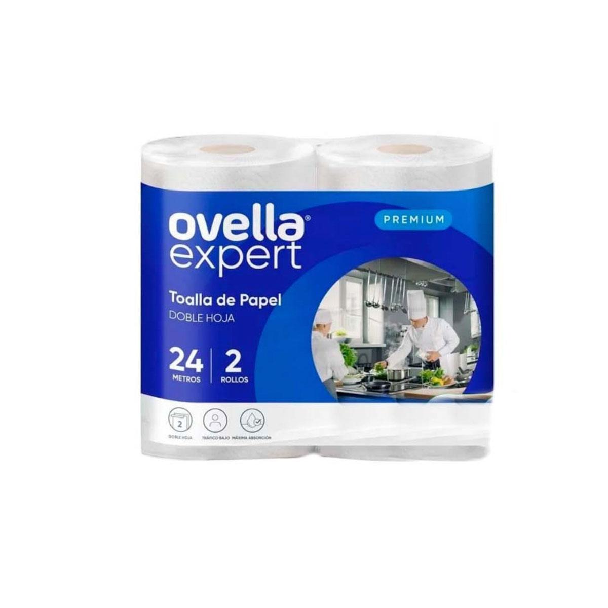 Kit Toalla doble hoja 24 mts 8 PAQUETES 2 unidades c/u