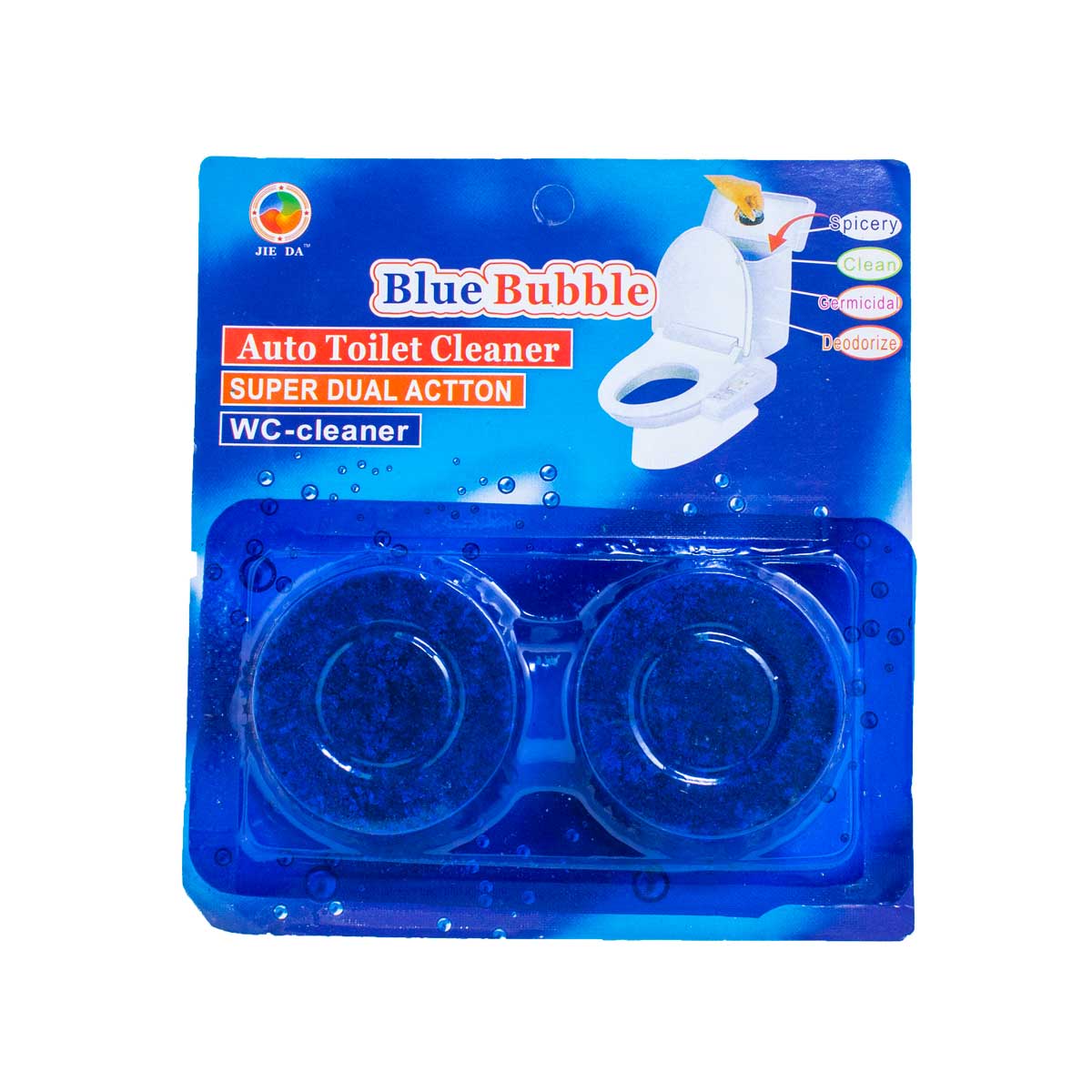 Pastilla WC azul 2 unidades