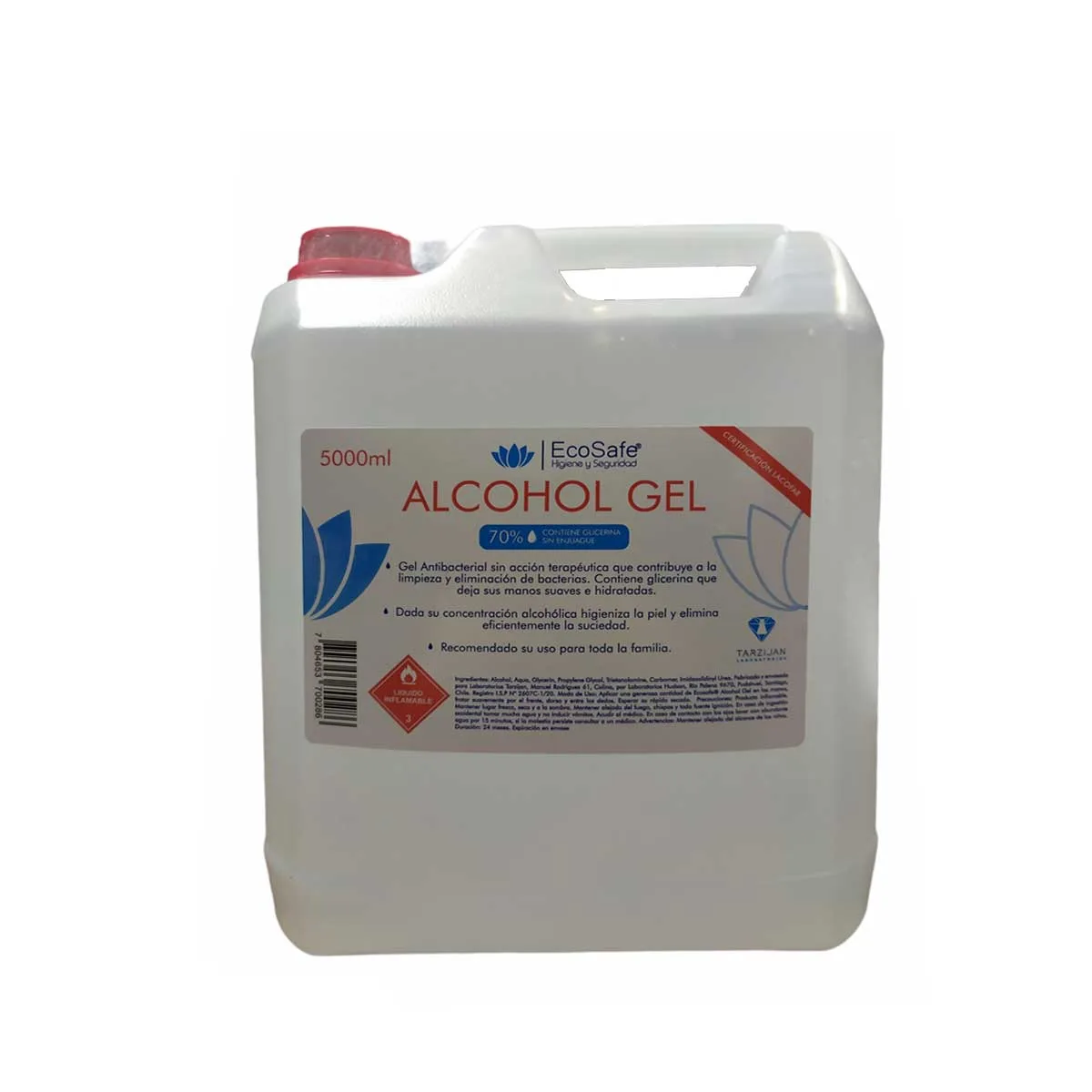 Alcohol gel 5 L.