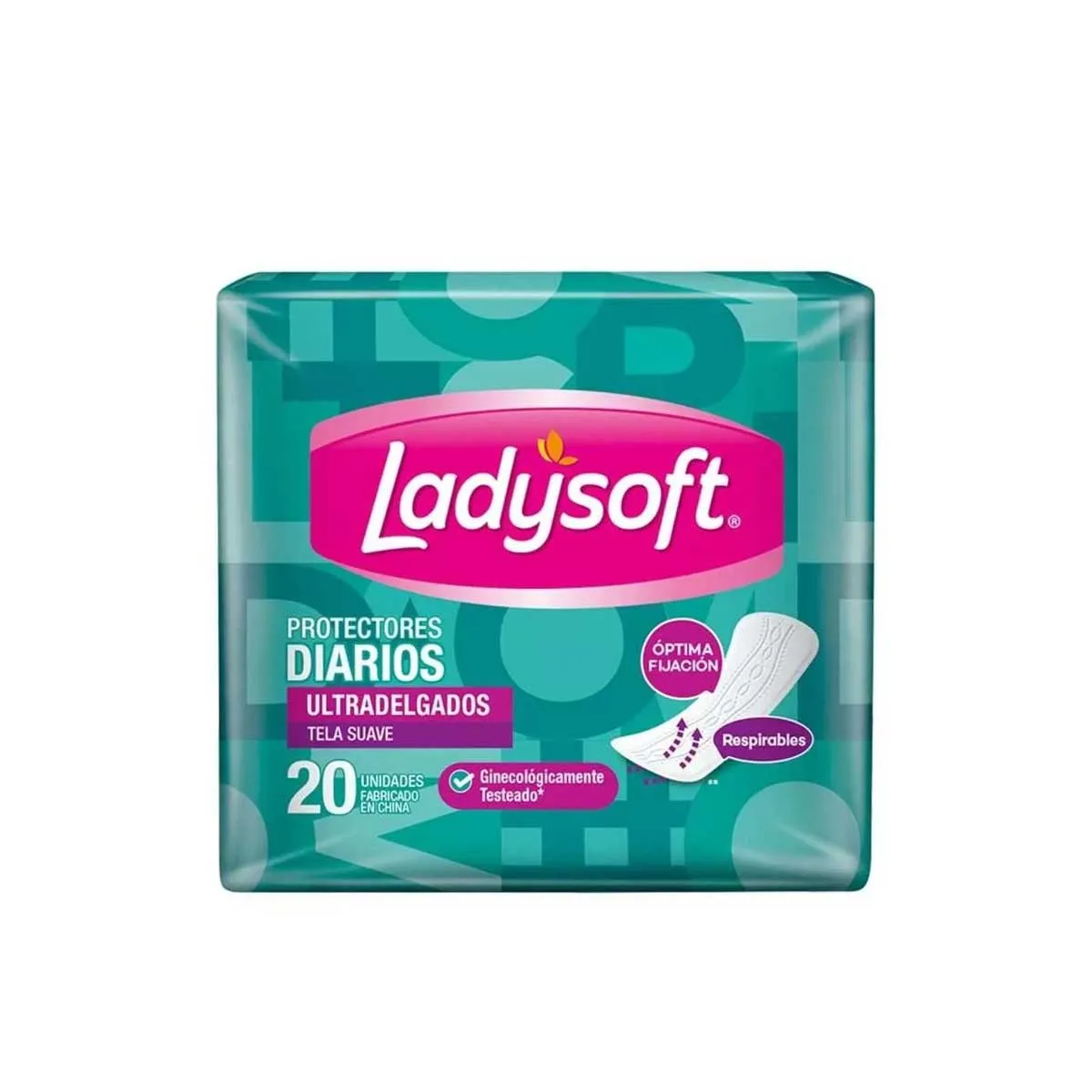 Protectores diarios Ladysoft 20 u.