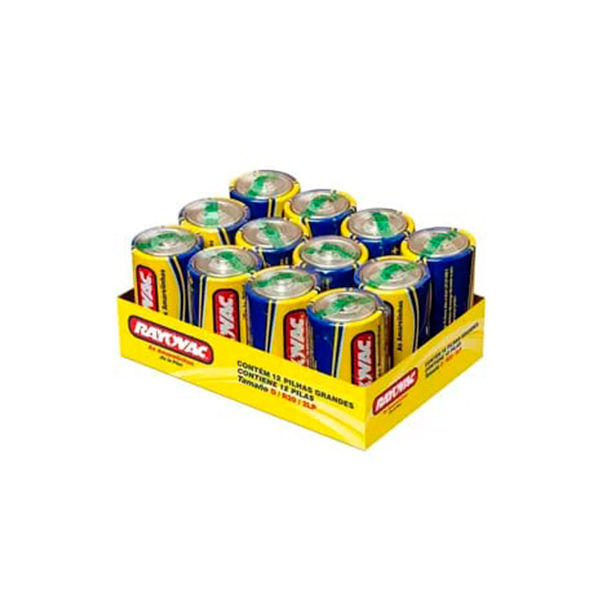 Display pilas grandes 1,5 V / R 20 12 unidades
